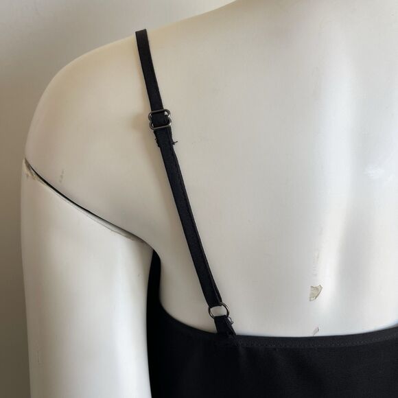 W by Worth Gatsby Fringe Mini Dress Sleeveless Black Size 2 Cocktail Party - Picture 8 of 15